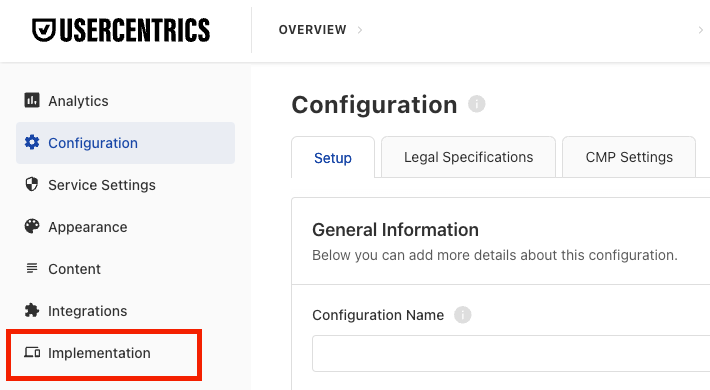 Admin Interface Version 2